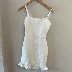 Lulu's White Mini Dress